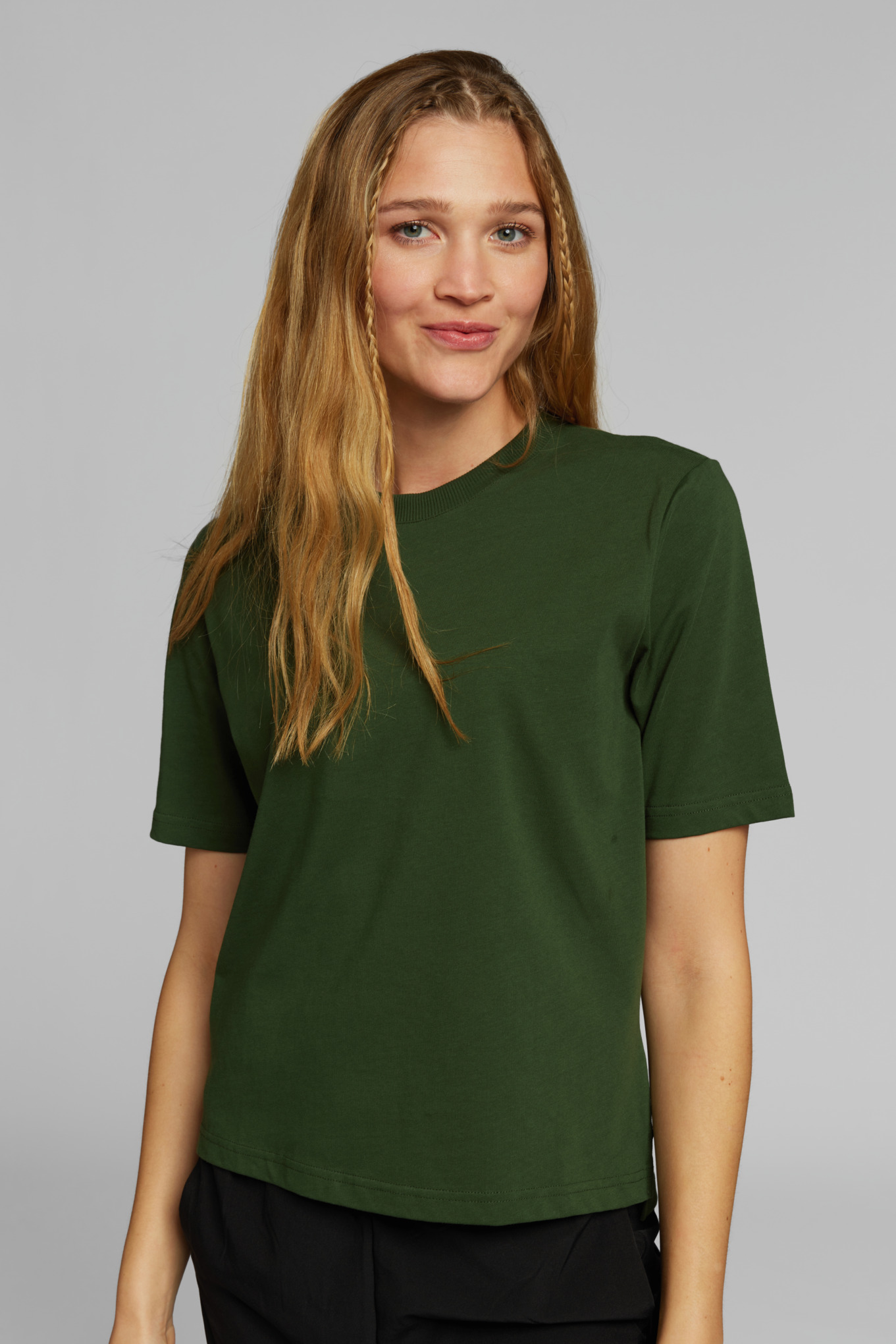 Camiseta de mujer LOGO BACK Verde