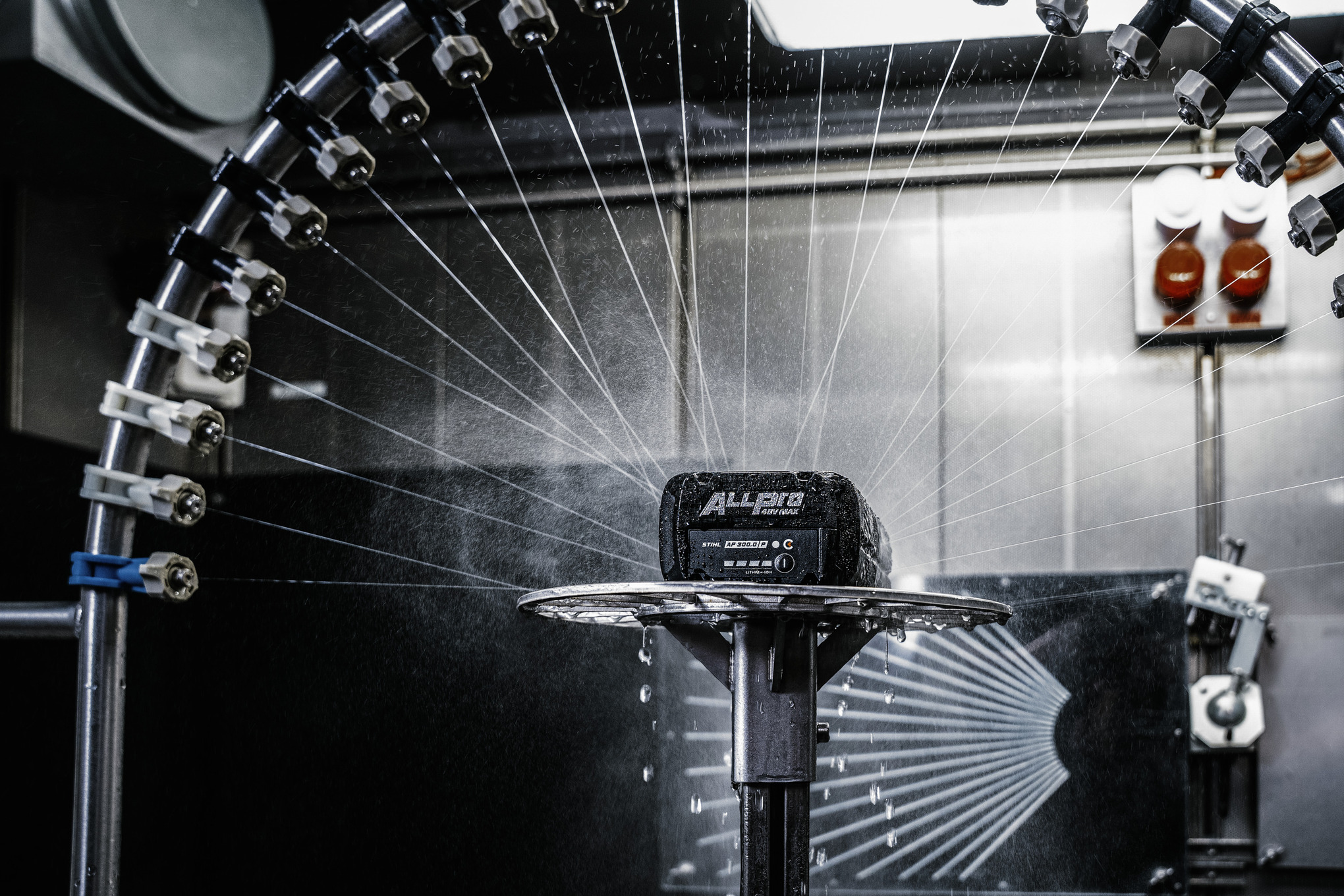 Desarrollo y pruebas de las baterías STIHL ALLPRO 