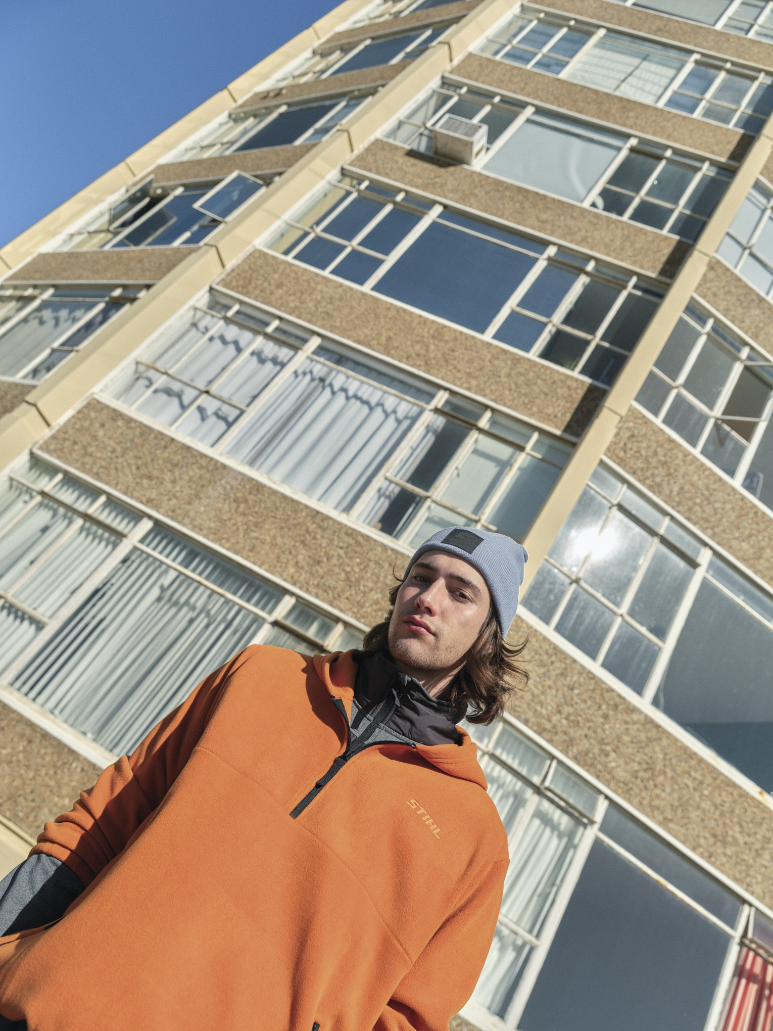 Sudadera con capucha FLEECE