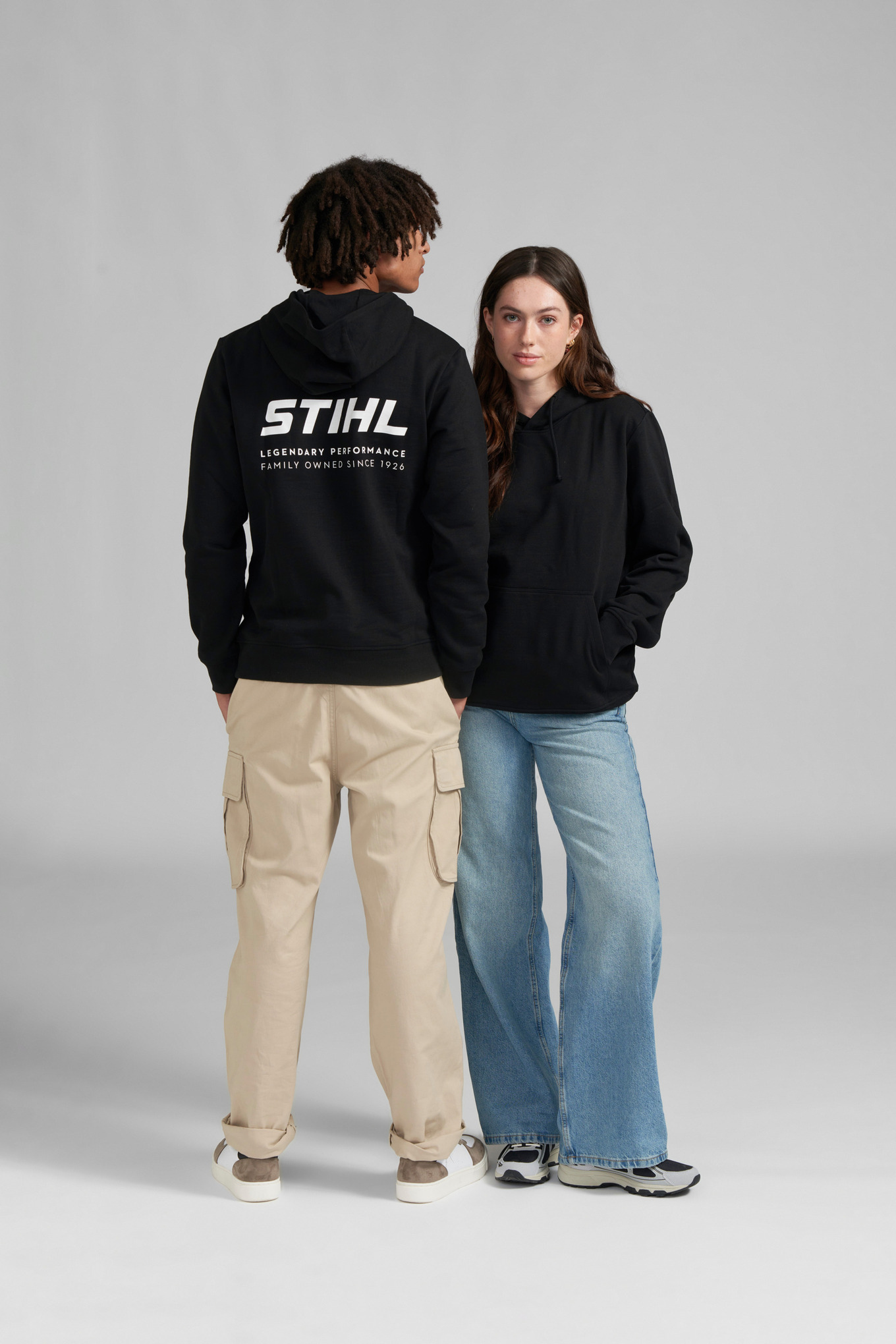 Sudadera con capucha BLACK LOGO