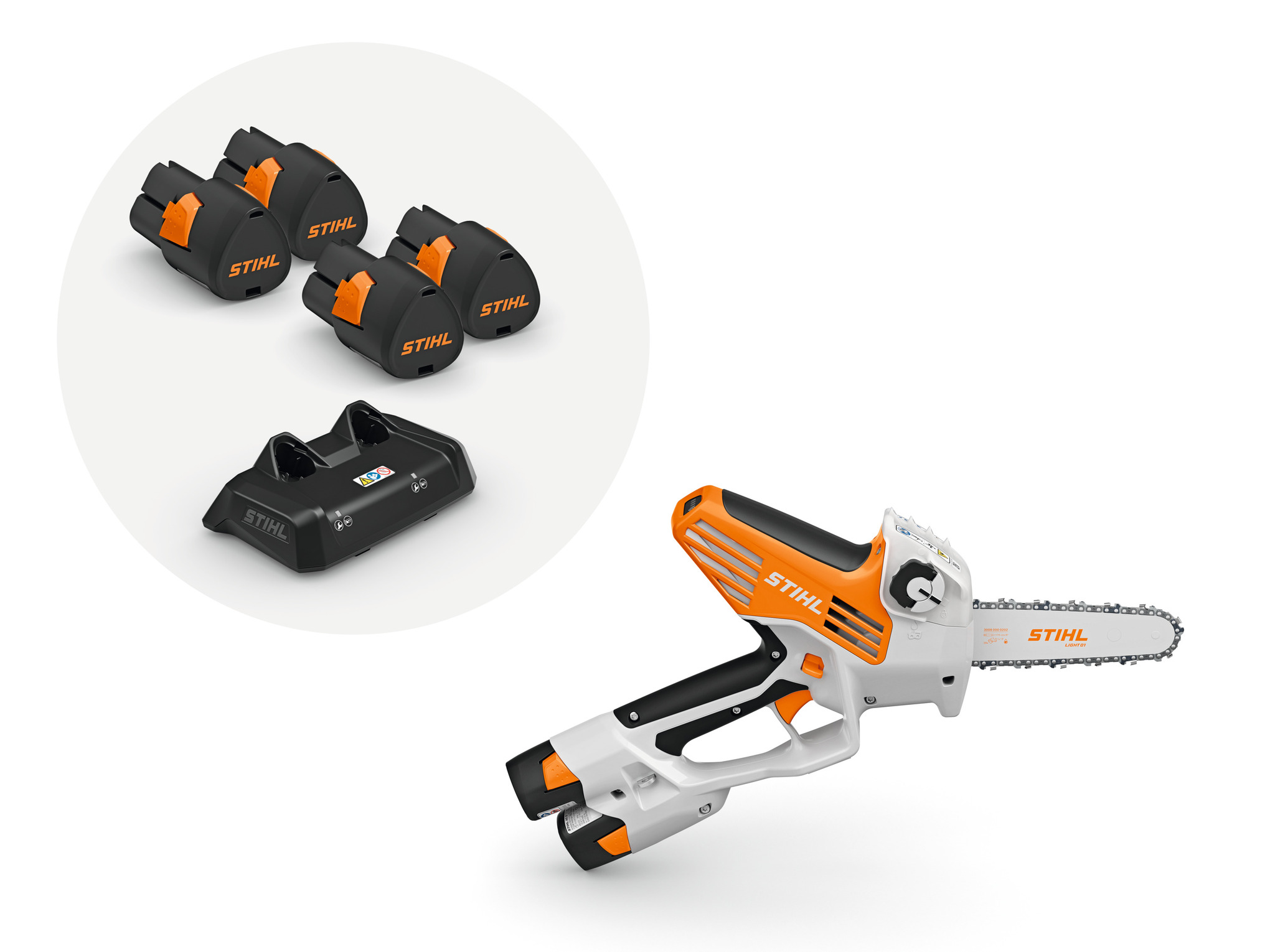 GTA 40, con 4 baterías AS 2 y un cargador AL 5-2