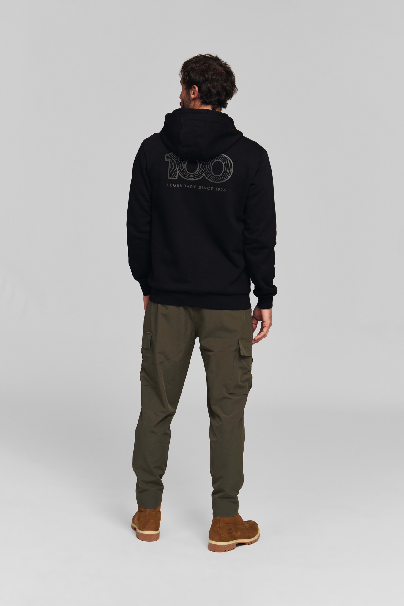 Sudadera con capucha «STIHL 100 reflective»  negra