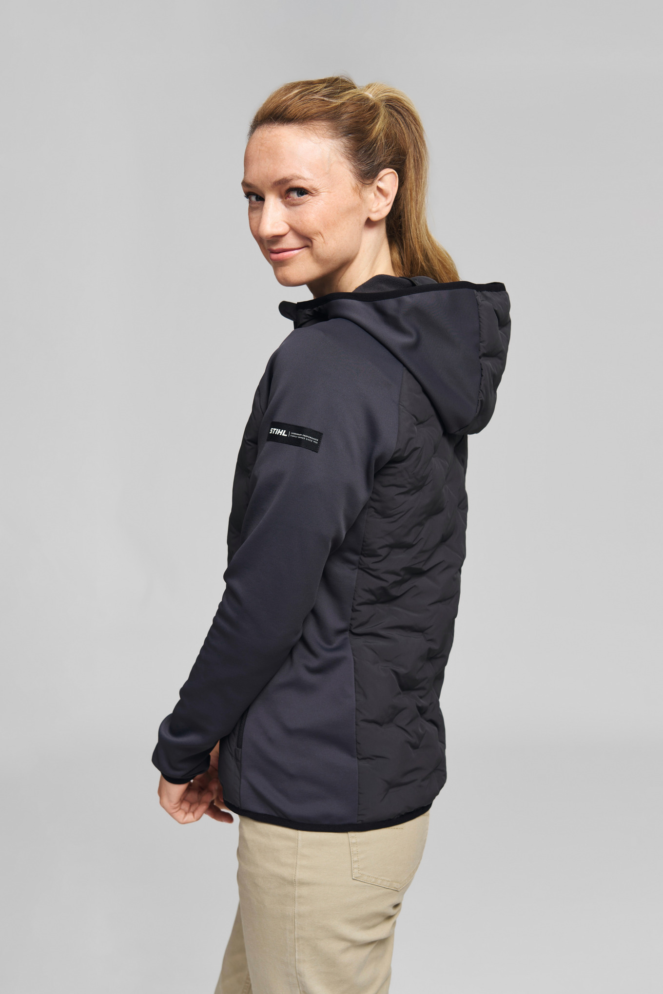 Chaqueta hybrid hood