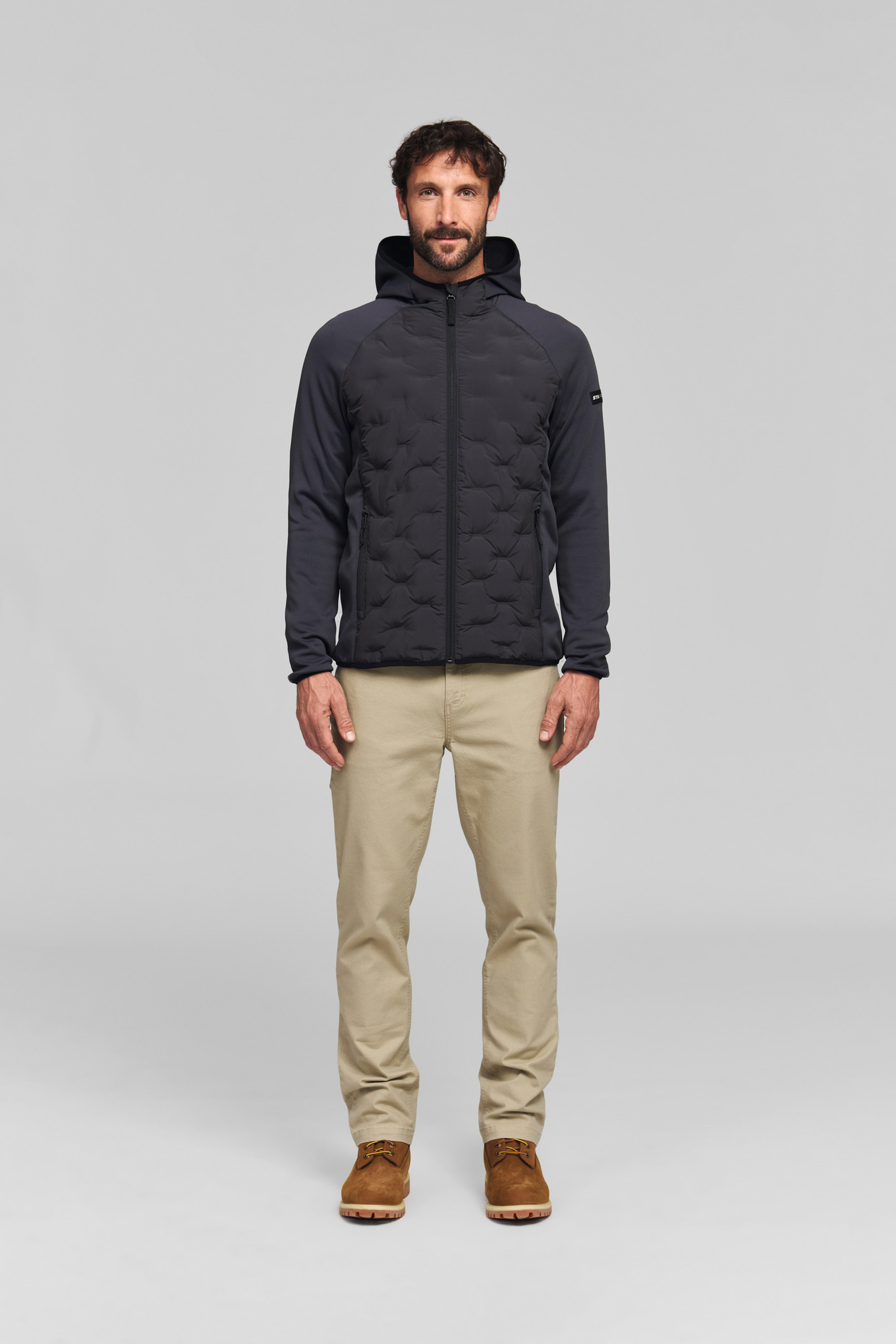 Chaqueta hybrid hood