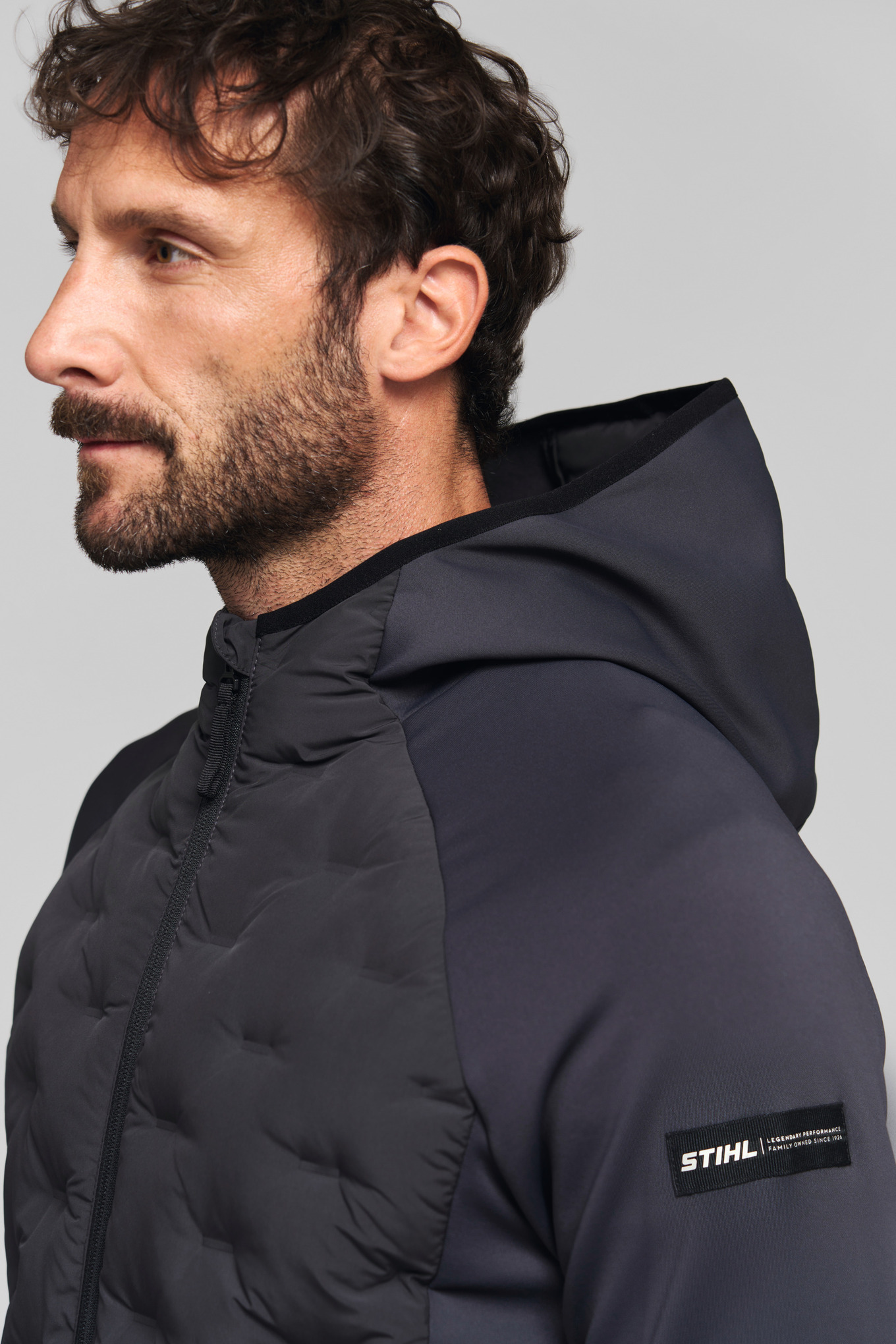 Chaqueta hybrid hood
