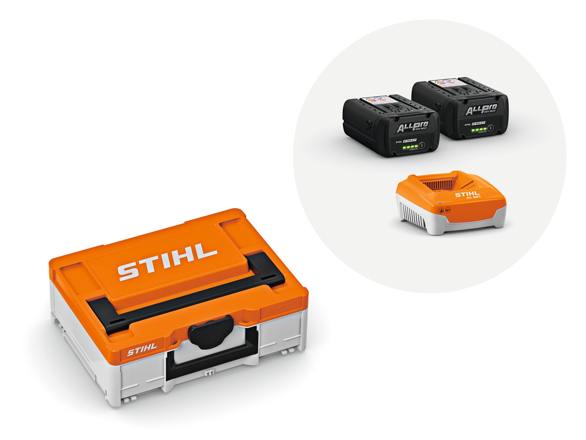 Power-Box S con 2x battery AP 300.0 P C y cargador AL 501