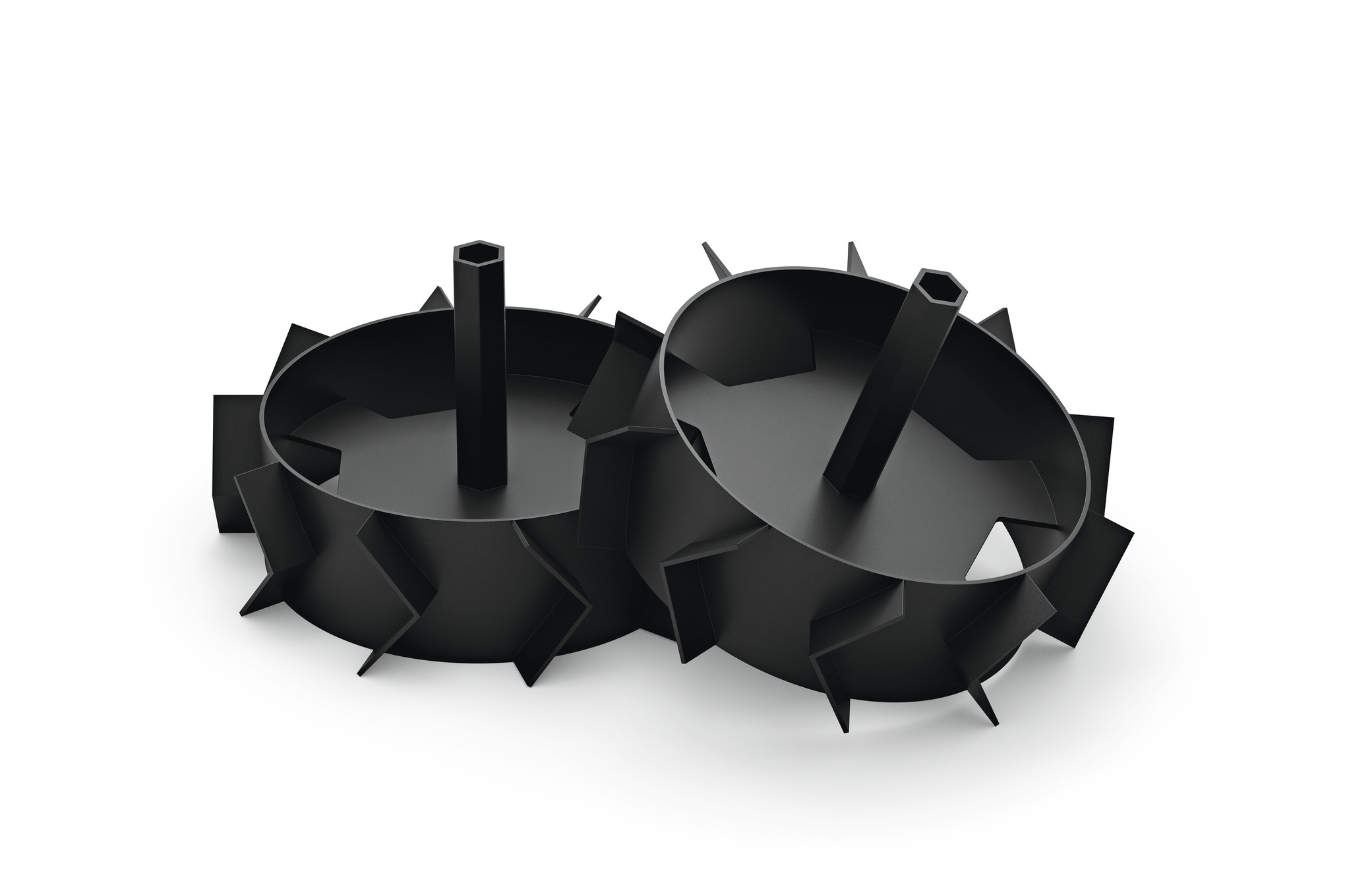 AMR 060 Juego de ruedas metálicas