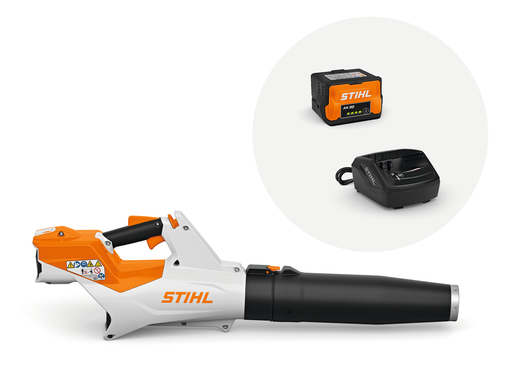 SOPLADOR BGA 60, con batería AK 30 y cargador AL 101