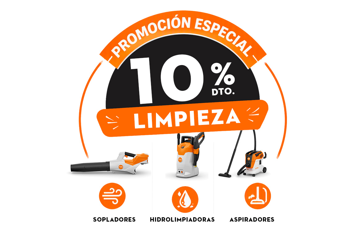 Composición informando de la oferta del 10% en modelos seleccionados